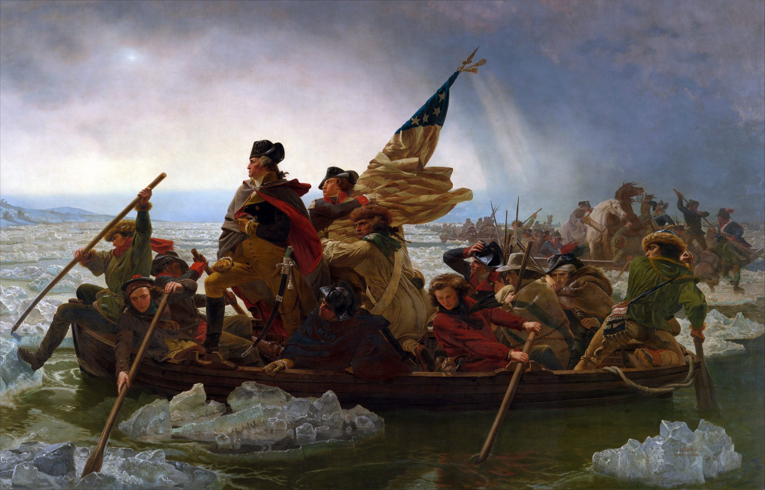 Crossing the Delaware River